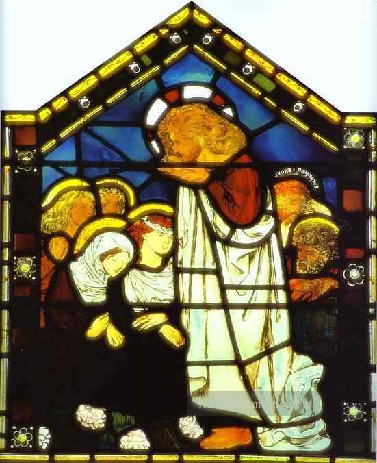 Die Predigt auf dem Berg Präraffaeliten Bruderschaft Dante Gabriel Rossetti Ölgemälde